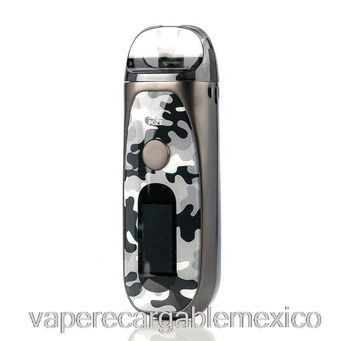 Vape Recargable Smok Pozz X 40w Pod System Camuflaje Blanco Y Negro